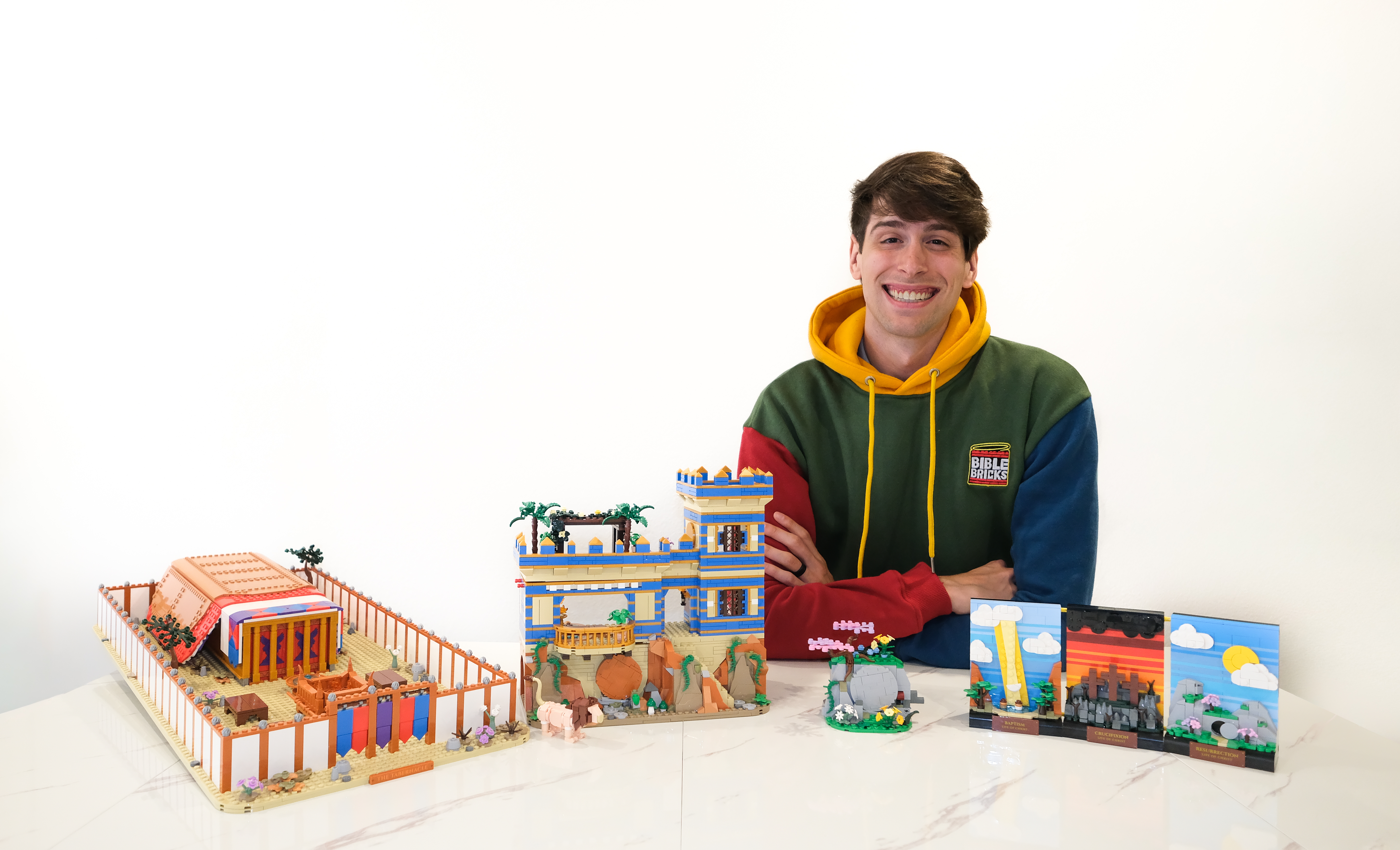 This LEGO® nerd is on a mission — one brick at a time.