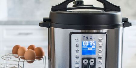 Yedi 9-in-1 Total Package Instant Programmable 6 QT Pressure Cooker