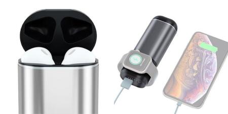 3-in-1 Wireless Power Bank for Apple iWatch, iOS & AirPods