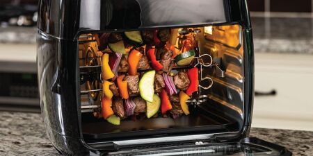 GoWISE USA® 8-in-1 Programmable 11.6QT Air Fryer Toaster Oven 