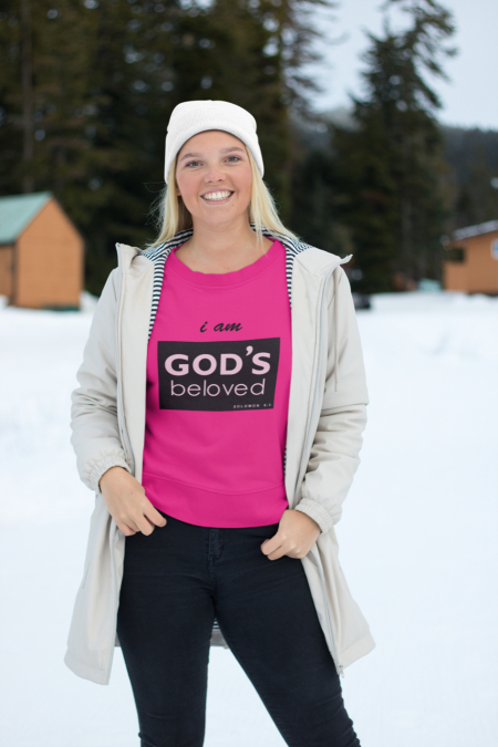 sweatshirt-mockup-of-a-blonde-woman-wearing-a-coat-at-a-snowy-mountain-25081