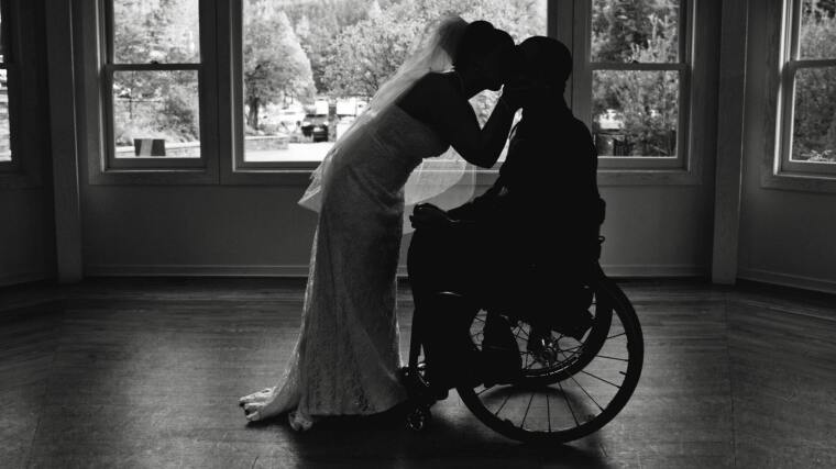 CP article 1920 x 1080 bride groom wheelchair