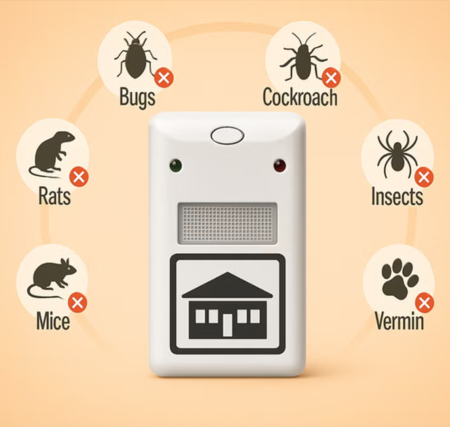 Riddex: One Plug-In. Total Pest Protection.