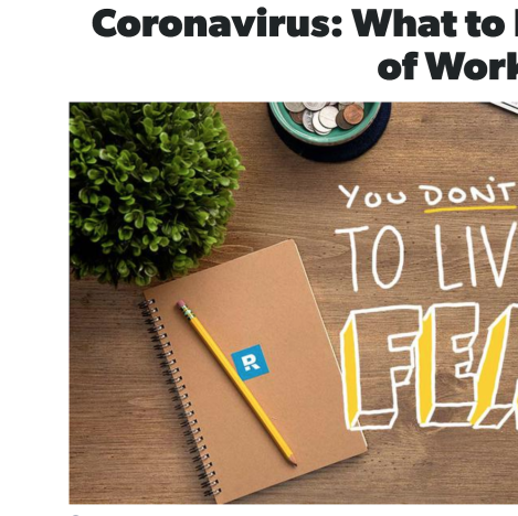 Coronavirus: What to Do if You’re Out of Work